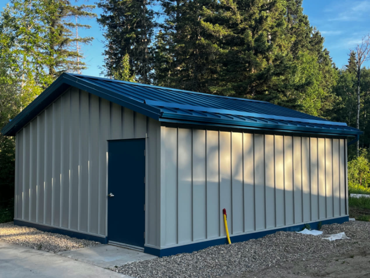 Generator Building — Thunderchild First Nation — Thunderchild First Nation, SK — completed Sask Seamless project