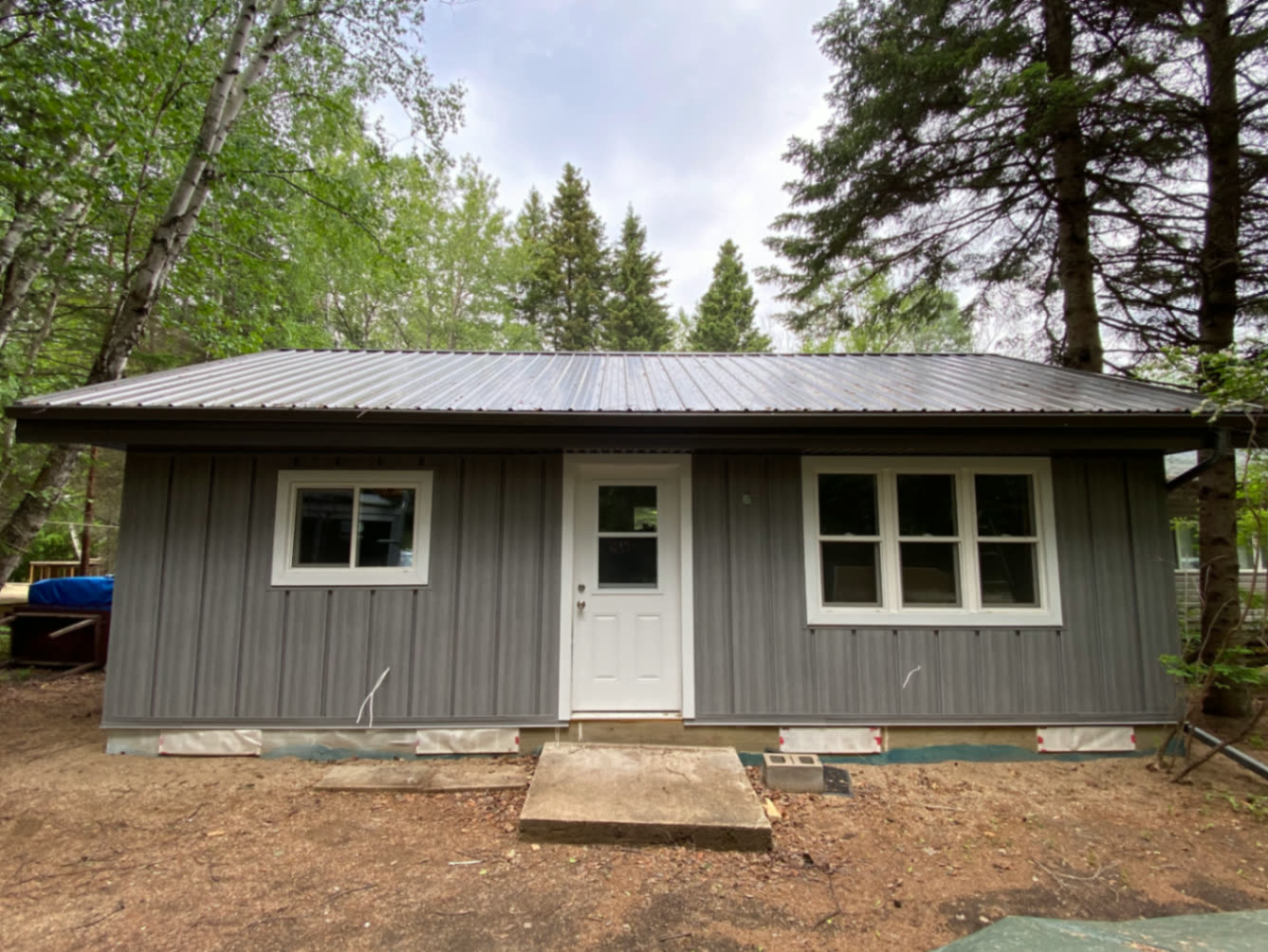 Metal Roofing & Siding — Madge Lake, SK — Madge Lake, SK — completed Sask Seamless project